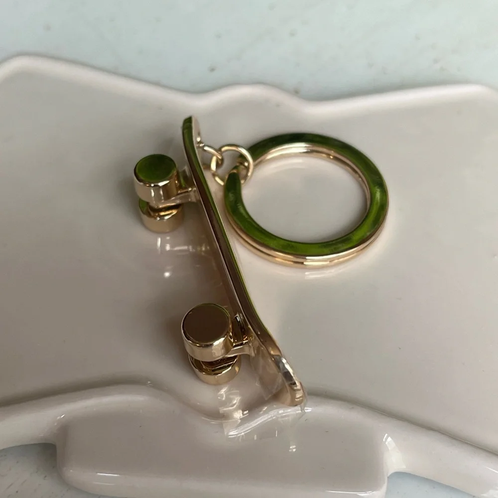 Burberry Gold Skateboard Keychain - Picture 6 of 7